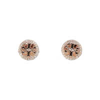 Bijuterii Tory Burch Miller Pave Stud Earring Femei