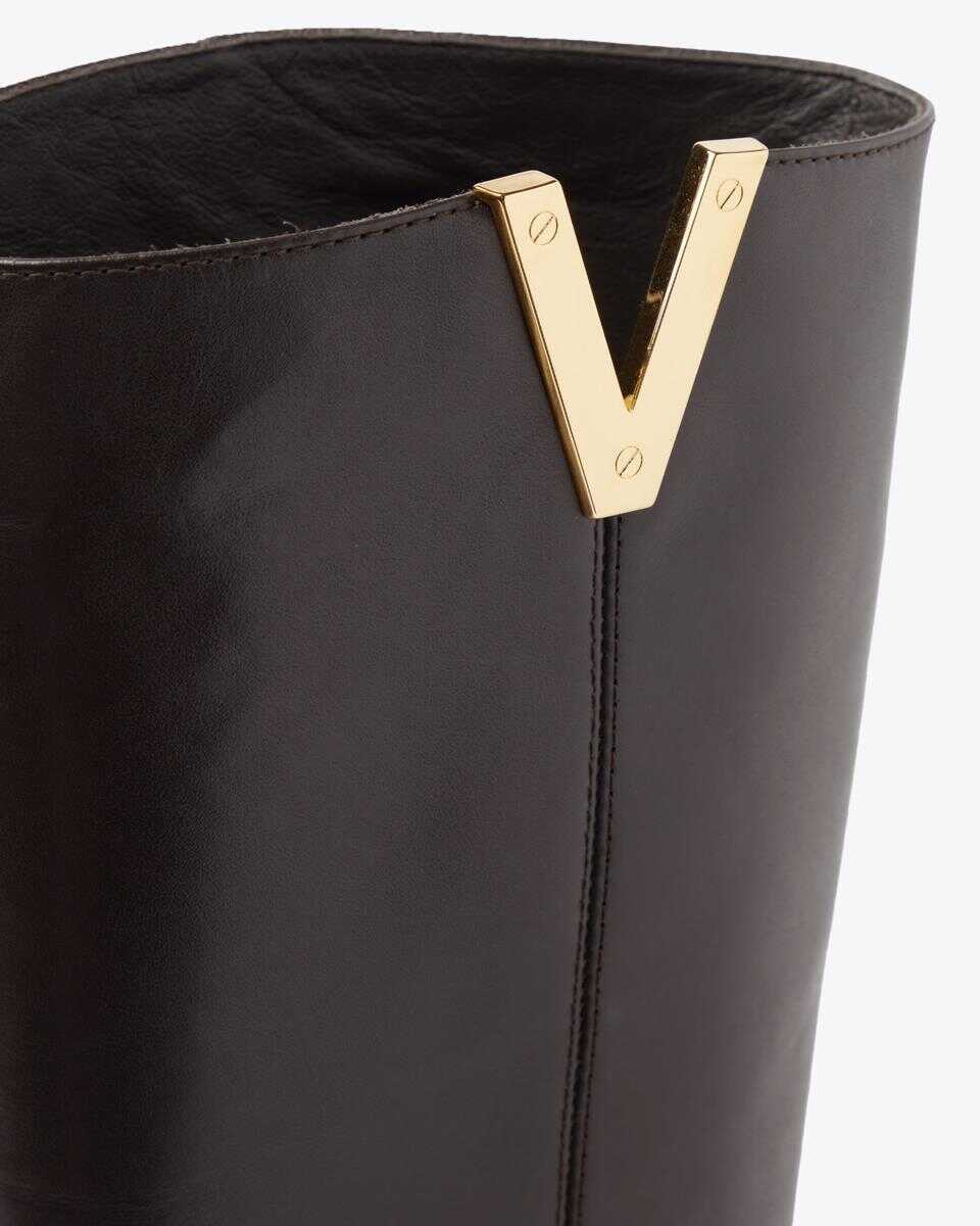 Bocanci Via Roma 15 Via Roma 15 Boot TESTA DI MORO Femei (BM 15293254) 4