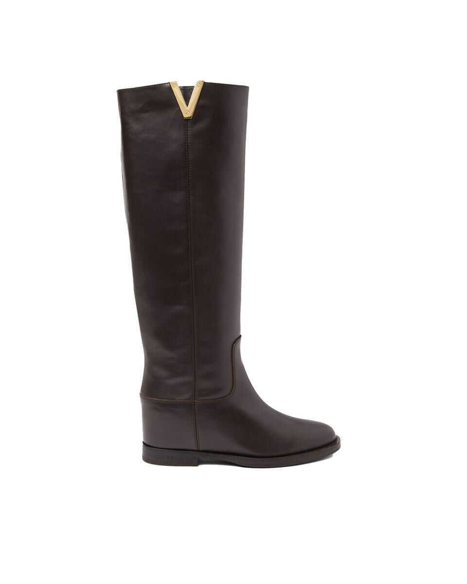 Bocanci Via Roma 15 Via Roma 15 Boot TESTA DI MORO Femei (BM 15293254) 1