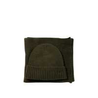 Caciuli Barbour "Carlton Fleck" Cap And Scarf Set Barbati