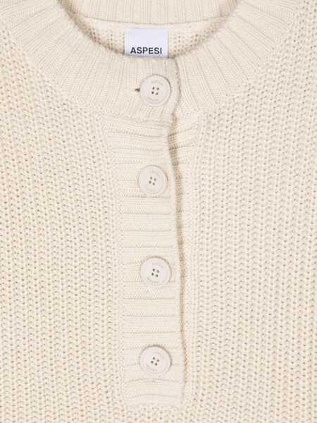 Pulovere Aspesi SWEATER White Fete (BM 15301858) 3