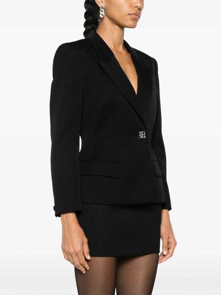 Geci Givenchy Givenchy Jackets And Vests Black Femei (BM 15302911) 3