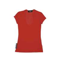 Tricouri Dsquared2 Cotton Logo T-Shirt Femei
