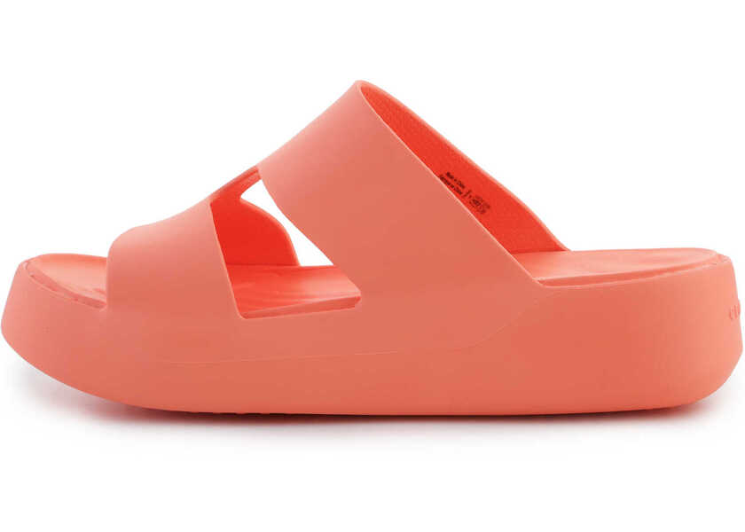 Slapi Crocs Getaway Platform H-Strap Orange Femei (BM 15305677) 4