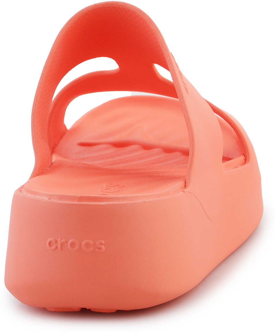 Slapi Crocs Getaway Platform H-Strap Orange Femei (BM 15305677) 5