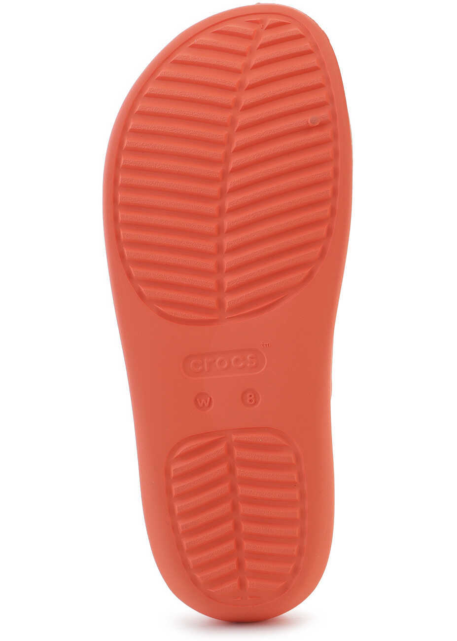 Slapi Crocs Getaway Platform H-Strap Orange Femei (BM 15305677) 7