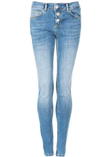 Pantaloni casual Liu Jo Cute UF2034 Niebieski Barbati (BM 15305719) 2