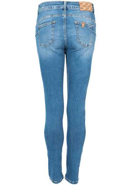 Pantaloni casual Liu Jo Ideal UF2035 Niebieski Barbati (BM 15305722) 4