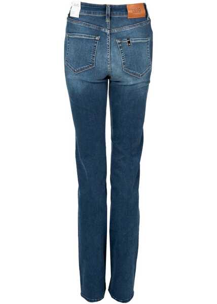 Pantaloni casual Liu Jo Authentic Straight UF2115 Niebieski Barbati (BM 15305725) 4