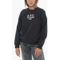 Bluze de trening Cotton Tina Crew-Neck Sweatshirt With Embossed Logo Femei