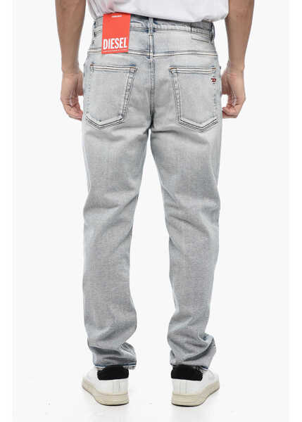 Blugi drepti Diesel Tapered-Fit 2005 D-Fining Denims With Light Wash L.32 Blue Barbati (BM 15306058) 2