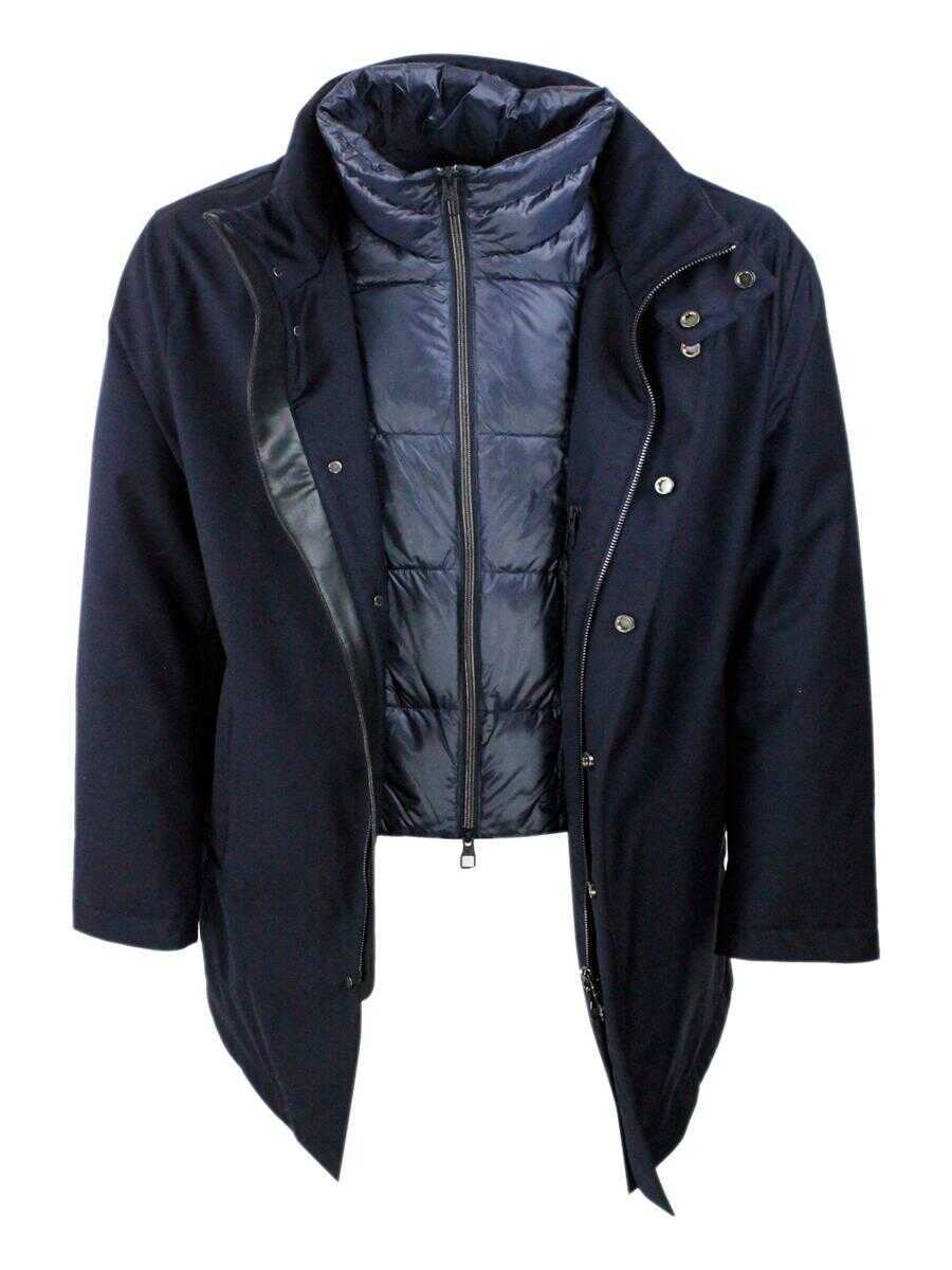 Paltoane MONTECORE Montecore Coats DARK BLU Barbati (BM 15309913) 2