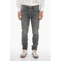 Blugi slim fit Low Waist Slim Fit Jeans 16Cm Barbati