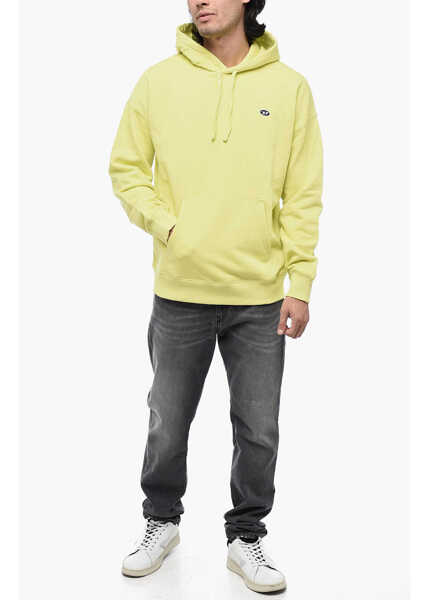 Bluze de trening Diesel S-Rob-Hood-Doval-Pj Hoodie Sweatshirt Black Barbati (BM 15315268) 4