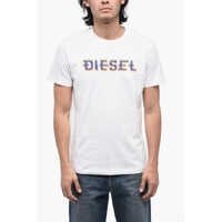 Tricouri Crewneck T-Diegor-K52 T-Shirt With Printed Logo Barbati