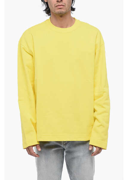 Bluze de trening Diesel Brushed Cotton S-Macsis-Od Sweatshirt Yellow Barbati (BM 15315535) 1
