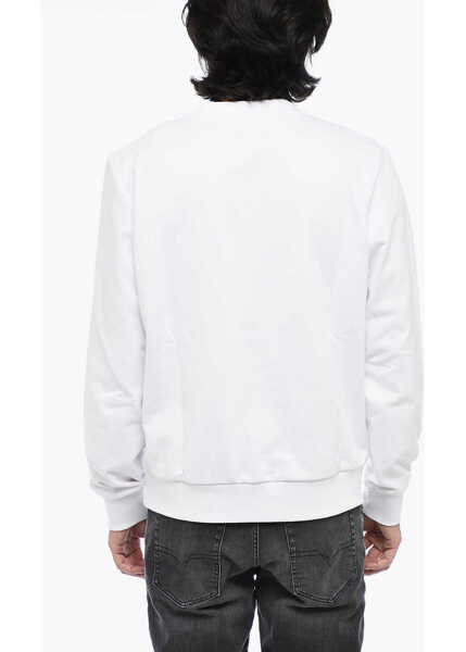 Bluze de trening Diesel Printed S-Ginn-K36 Crewneck Sweatshirt White Barbati (BM 15315541) 2