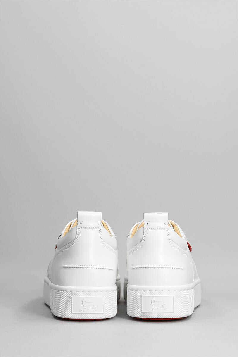 Sneakers Christian Louboutin Christian Louboutin Happyrui Spikes Sneakers WHITE Barbati (BM 15318397) 4