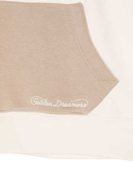 Bluze de trening Golden Goose JOURNEY UNISEX HOODIE SWEATSHIRT BLOCK COLOR W EMBROIDERY Gray Baieti (BM 15325042) 3