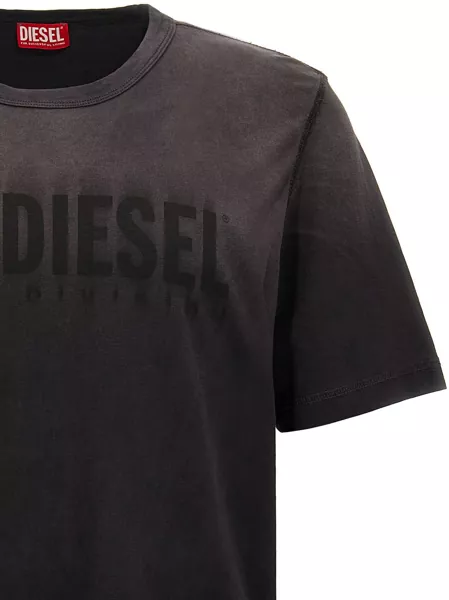 Tricouri Diesel T-Adjust-K4 T-shirt Black Barbati (BM 15326891) 3