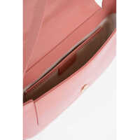 Genti de umar BY FAR Dama - Genti de umar BY FAR Leather Miranda Bag With Visible Stitching Pink Femei (BM 15326980) - B-mall.ro