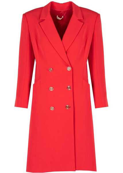 Rochii casual Liu Jo Robemanteau JF2016 Czerwony Femei (BM 15327115) 2