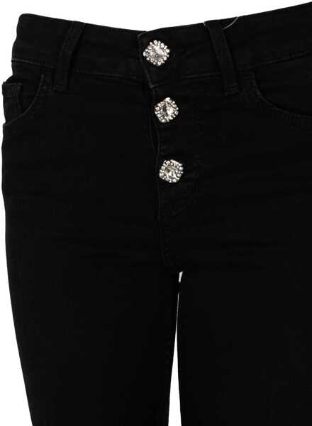 Pantaloni casual Liu Jo Monroe UF2054 Czarny Barbati (BM 15327139) 3