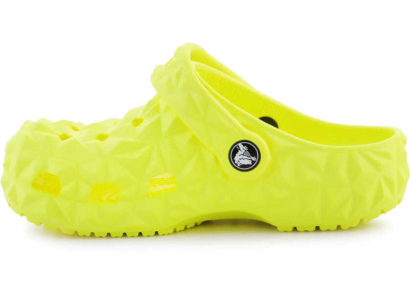 Papuci Crocs Classic Geometric Clog Kids Green Baieti (BM 15327178) 4