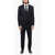 CORNELIANI Virgin Wool Academy Cerimonia Suit With Shawl Lapel Black