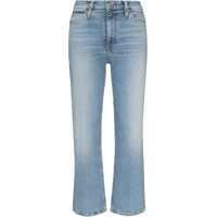 Blugi drepti Light-Washed Crop Denims 22Cm Femei