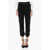 In The Mood For Love Sequined Asha Pants With Ankle Cuffs Black