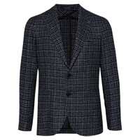Sacouri Tagliatore Houndstooth Pattern Blazer Barbati