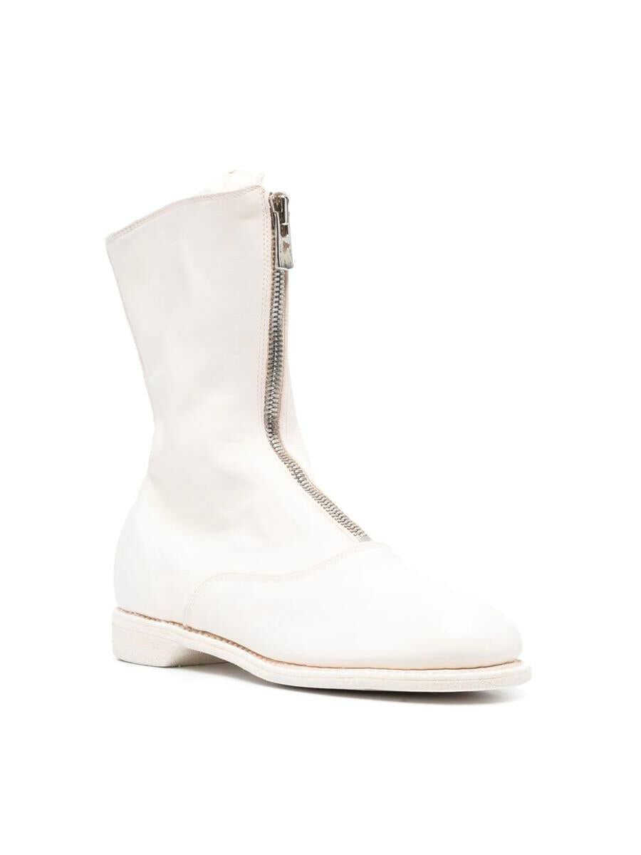 Bocanci GUIDI Guidi Front Zip Boot Shoes WHITE Femei (BM 15329467) 2
