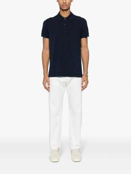 Tricouri Polo Tom Ford Tom Ford Polo Tennis BLUE Barbati (BM 15329692) 2