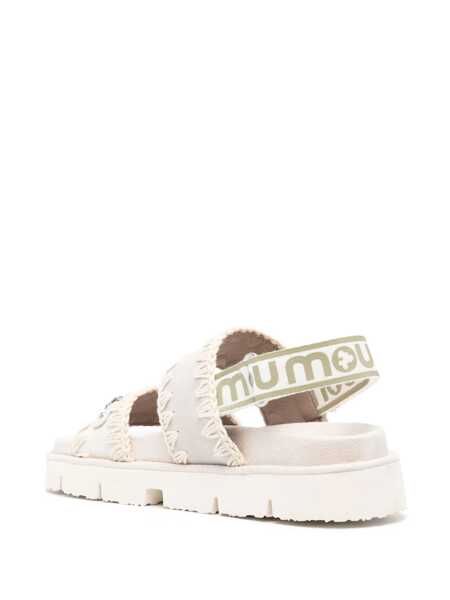 Balerini Mou Mou Bio Sandal Flats Beige Femei (BM 15329716) 3