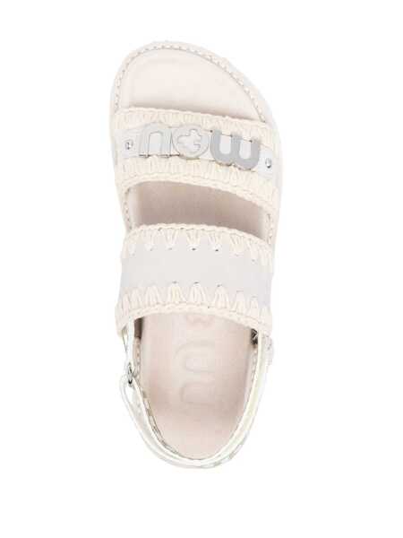 Balerini Mou Mou Bio Sandal Flats Beige Femei (BM 15329716) 4