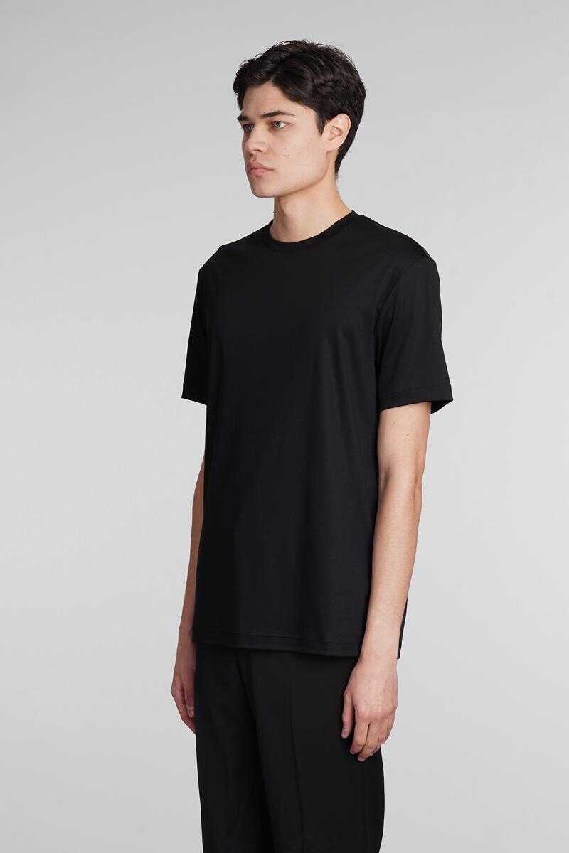 Tricouri Giorgio Armani Giorgio Armani T-Shirt Black Barbati (BM 15329722) 4