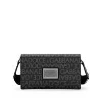 Genti de umar Dolce & Gabbana Coated Jacquard Crossbody Bag Barbati