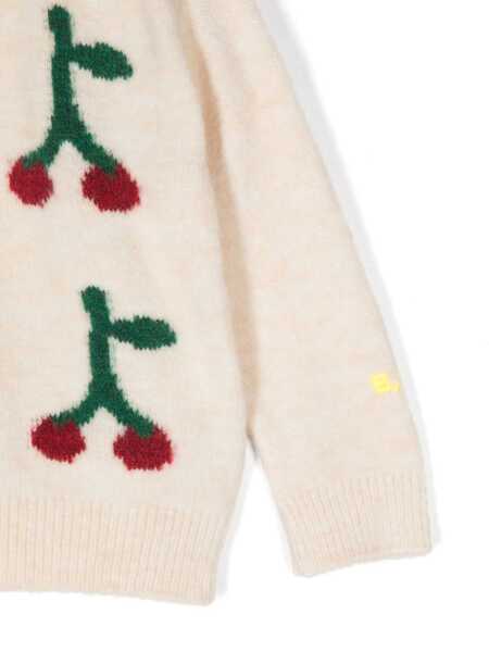 Pulovere casual Bobo Choses Baby Cherry jumper White Fete (BM 15335734) 3