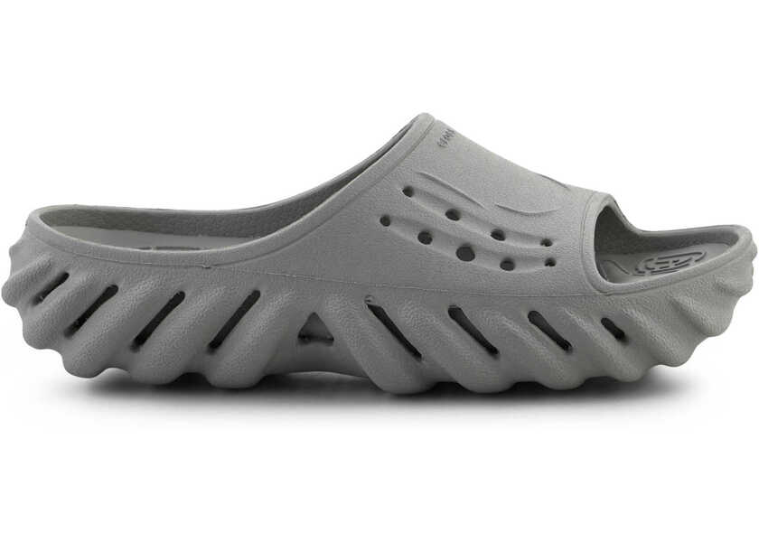 Slapi Crocs ECHO SLIDE ELEPHANT Grey Barbati (BM 15340888) 6