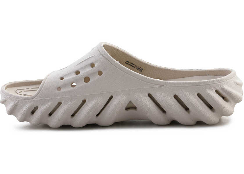 Slapi Crocs ECHO SLIDE STUCCO Beige Barbati (BM 15340891) 4