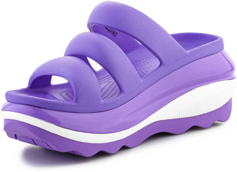 Slapi Crocs Mega Crush Triple Strap Purple Femei (BM 15341035) 3