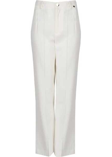 Pantaloni casual Liu Jo CA3140 Kremowy Barbati (BM 15341077) 2