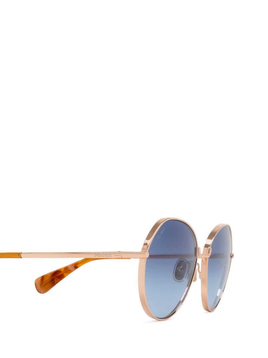 Ochelari de soare Max Mara Max Mara Sunglasses SHINY PINK GOLD Femei (BM 15341266) 3