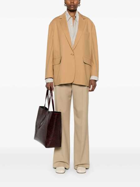 Geci Max Mara Max Mara Jackets And Vests Brown Femei (BM 15342244) 2