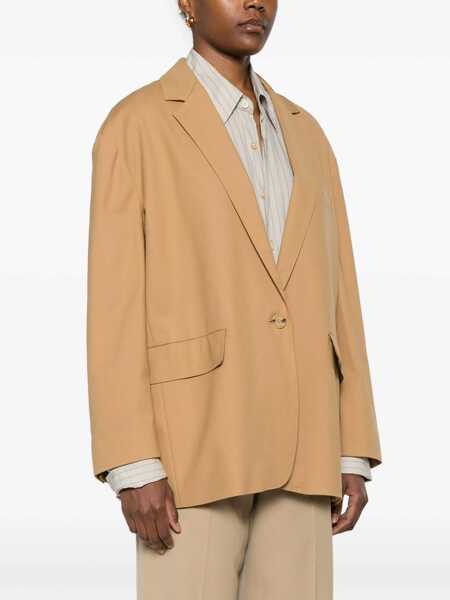 Geci Max Mara Max Mara Jackets And Vests Brown Femei (BM 15342244) 3