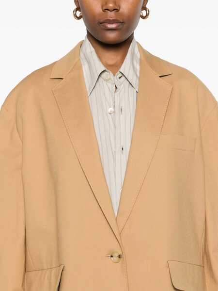 Geci Max Mara Max Mara Jackets And Vests Brown Femei (BM 15342244) 5