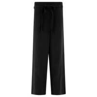 Pantaloni scurti TOTEME Wide Leg Trousers In Fluid Viscose And Linen Femei
