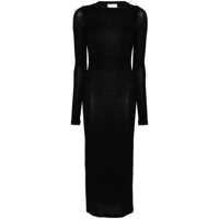 Rochii Saint Laurent Saint Laurent Wool Blend Long Pencil Dress
