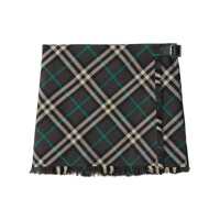 Fuste Burberry Check Wool Blend Mini Kilt Femei